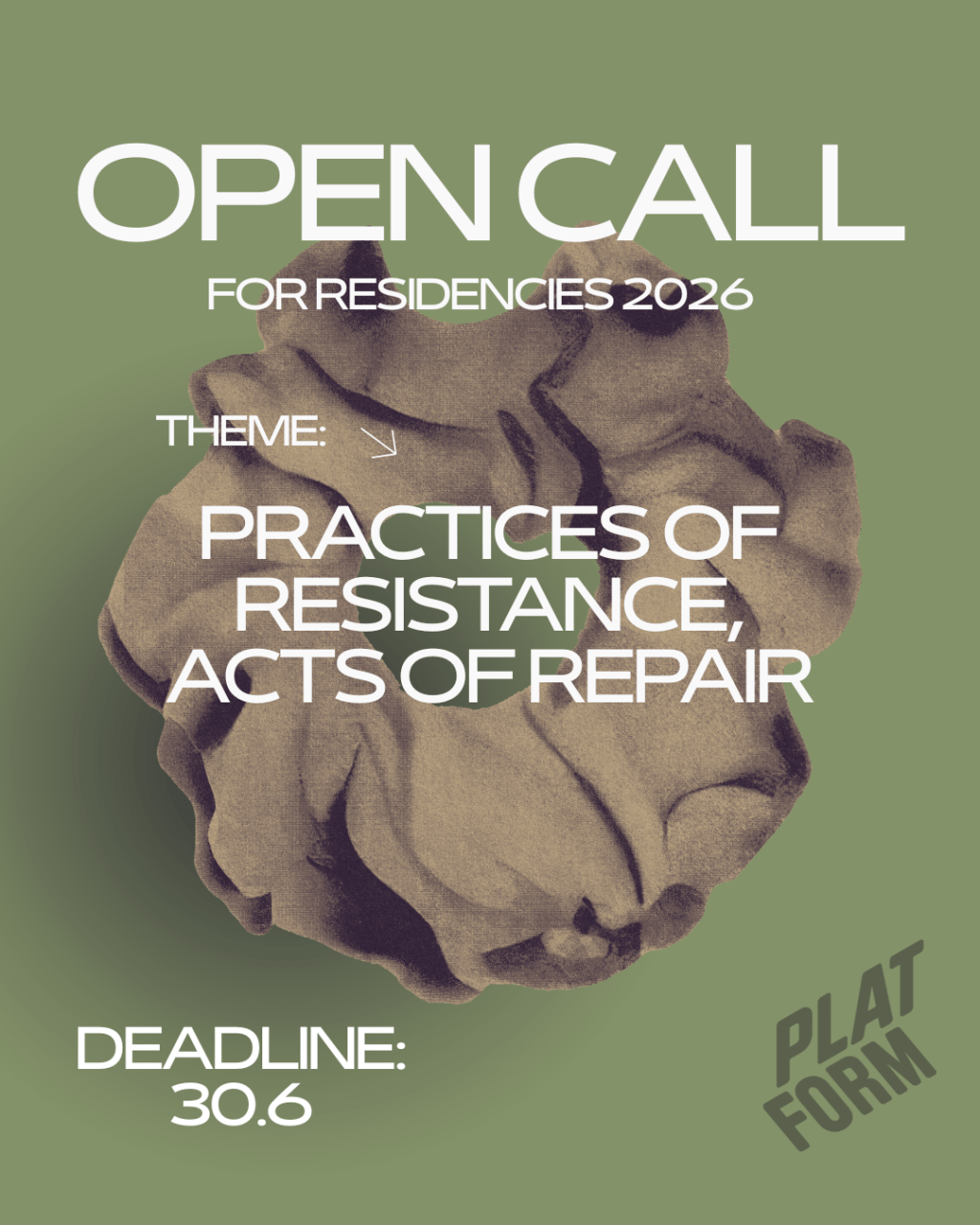 OPEN CALL for fully funded RESIDENCIES&nbsp;2026